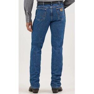 Wrangler Men's Blue Straight Leg Jeans Cowboy Cut Slim Fit Denim 36X30 (A-2)